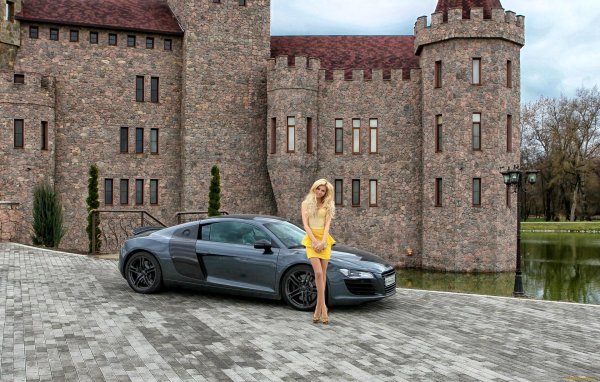 Авто девушка