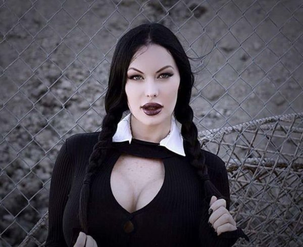 Вероника блэк veronika black, Вероника блэк косплей аддамс, Вероника блэк