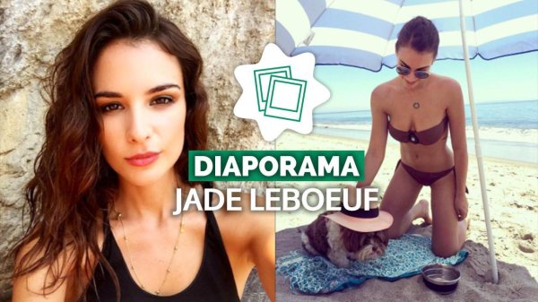 Jade LeBoeuf демонстрирует идеальную фигуру в стильном пляжном бикини