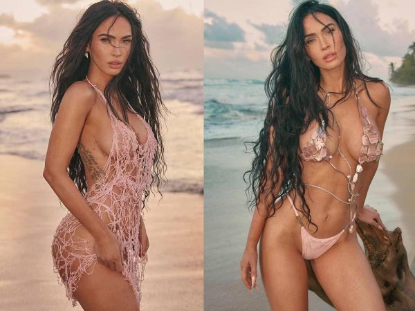 Меган фокс, Меган фокс фотосессия в купальнике, Меган фокс откровенное