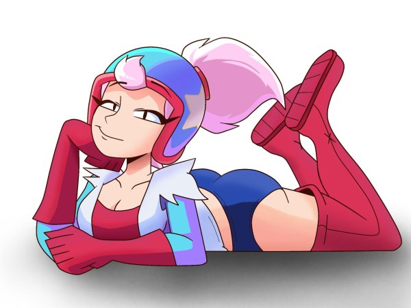 Горячая Janet из Brawl Stars соблазняет