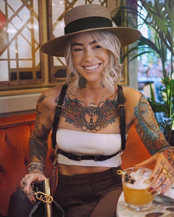 Sammi jefcoate, Татуированные модели, Татуированная девушка