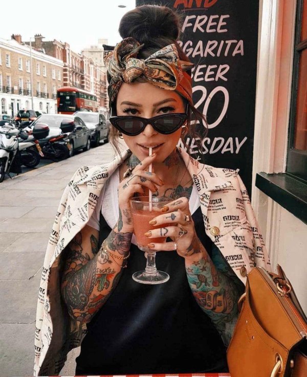 Sammi jefcoate, Девушка с татуировками, Татуированные модели
