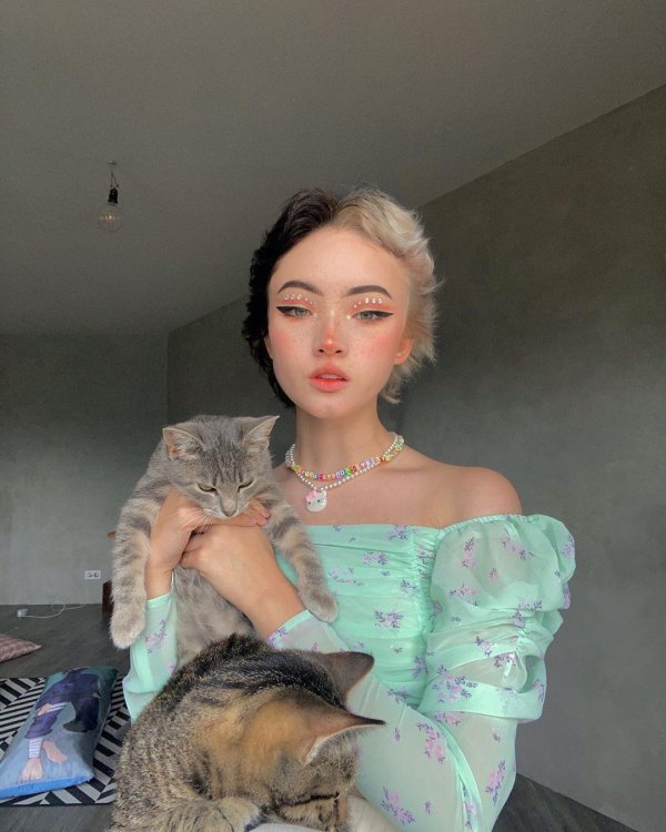 Карина карамбейби, Девушка, Макияж идеи