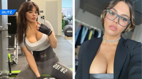 Очаровательная актриса Карина Зверева с соблазнительной обнаженной грудью