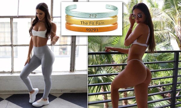 Jen Selter фитоняшка с соблазнительной попкой