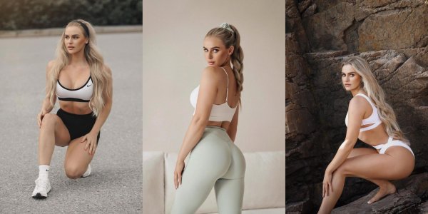 Анна Нистрем шведская фитнес модель фитоняшка
