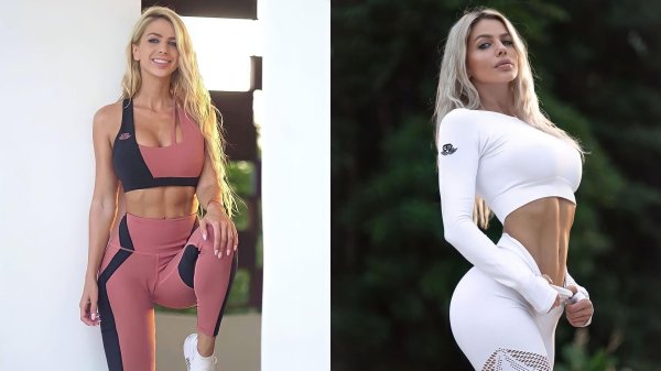 Янита Янчева - соблазнительная фитнес красавица с потрясающей фигурой