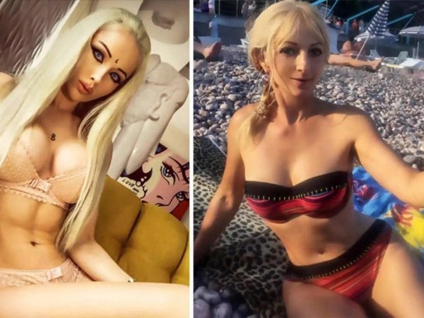 Соблазнительная Барби Валерия Лукьянова до пластики