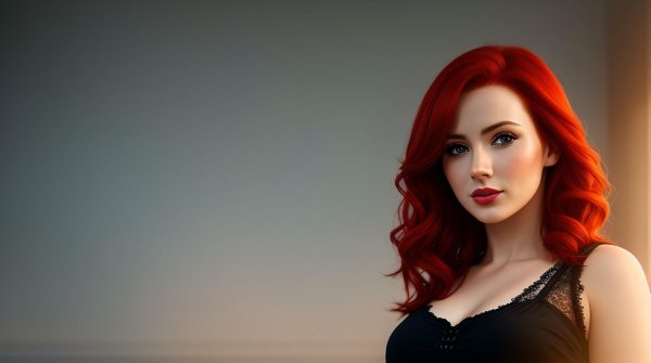 Женщина с рыжими волосами, Рыжая женщина, Рыжая девушка