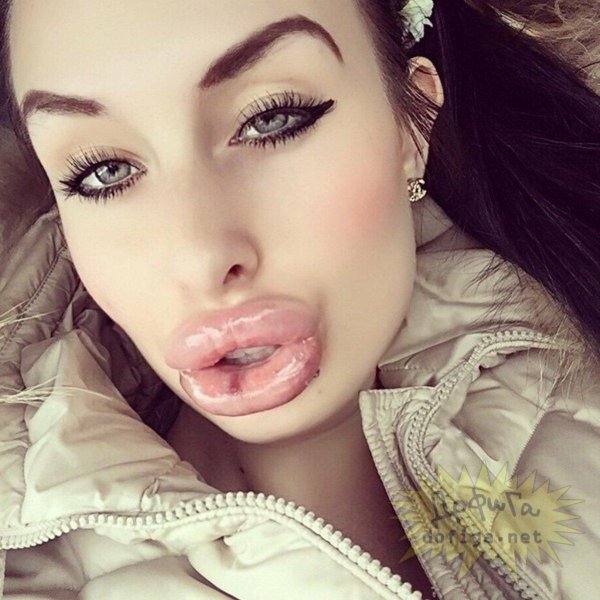Девушки с накаченными губами красивые, Накаченные губы, Девушки с накаченными губами