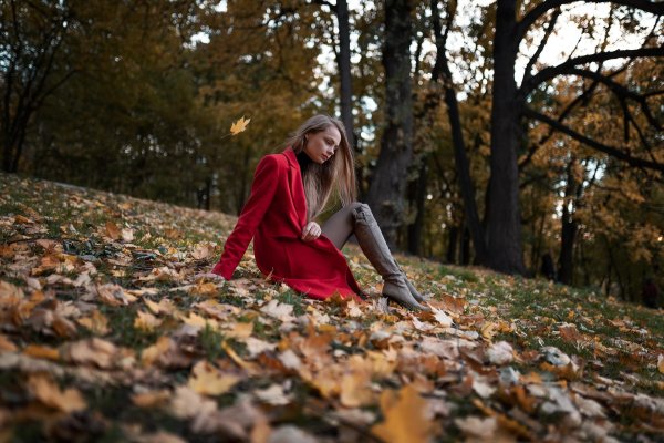 Фотосессии в лесу, Осенняя фотосессия идеи для девушки, Фотосессия в осеннем лесу