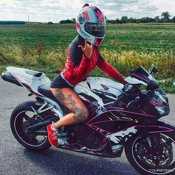 Александра жукова байкерша, Девушка на спортивном мотоцикле, Девушка на мотоцикле