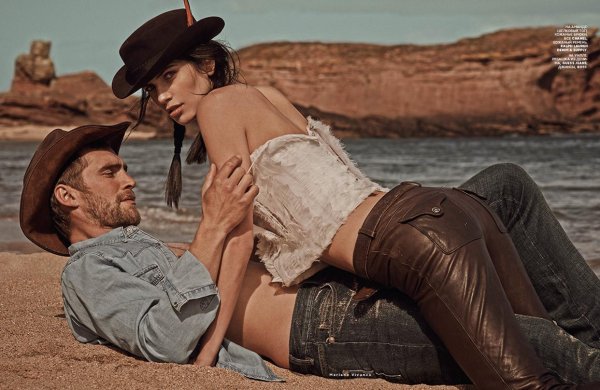 Аманда уэллш и уилл чалкер, Фотосессия в ковбойском стиле, Фотосессия в стиле вестерн