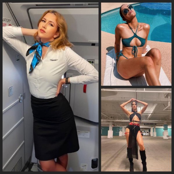 Красивые девушки стюардессы