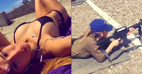 Ким меллибовски, Ким меллибовски hot, Девушки в армии израиля