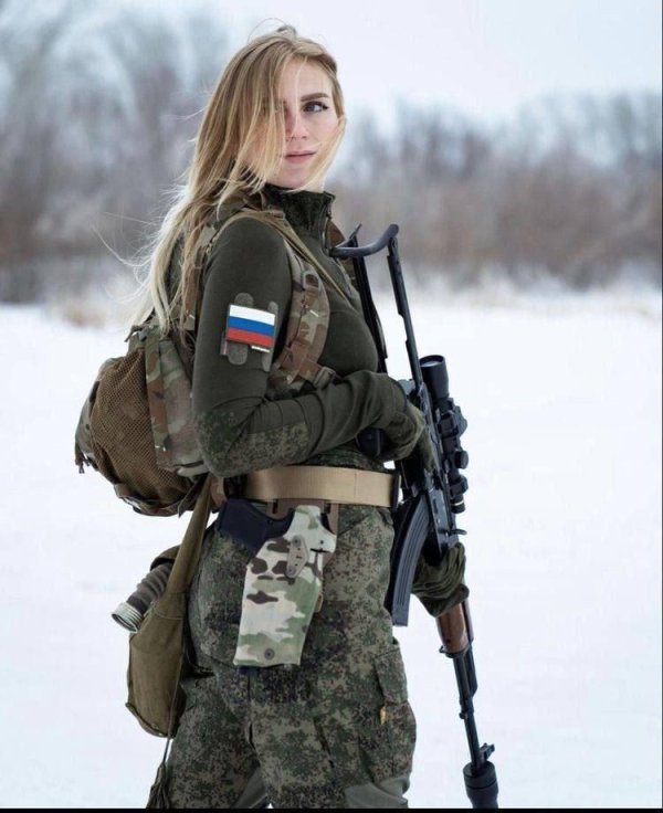 Девушка военной форме, Девушка военная, Русская девушка с оружием