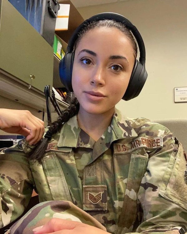 Девушка, Девушка военной форме, Американские девушки военные