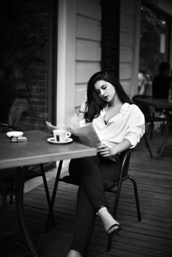 Фотосессия в кафе, Девушка в кафе, Фотосессия в кафе идеи для девушки