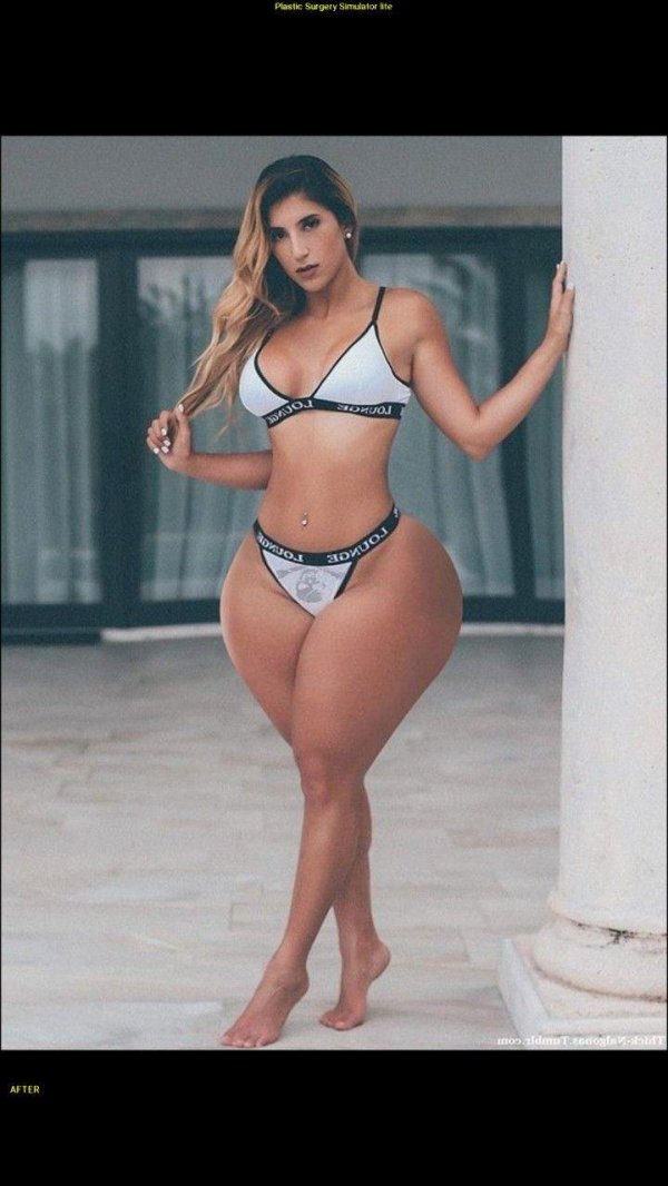 Завораживающая Изабелла Бушими с аппетитными бедрами