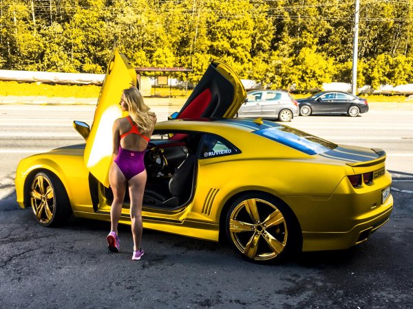 Chevrolet camaro и девушка, Chevrolet camaro v, Шевроле камаро и девушки