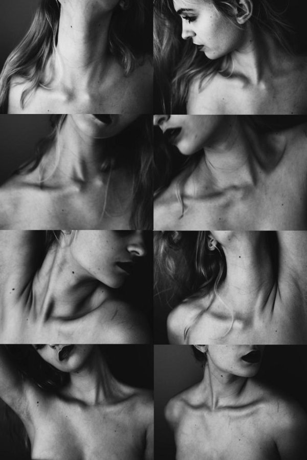 Шея девушки, Ключица девушки, Фотосессии ню