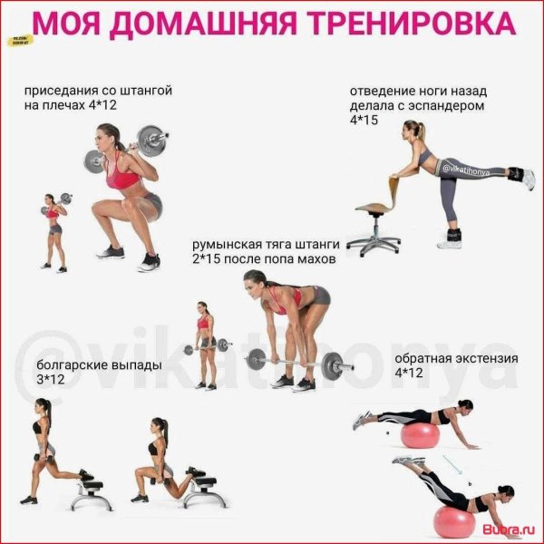 Тренировка дома для девушек, Упражнения на ягодицы в тренажерном, План круговой тренировки в тренажерном зале для похудения