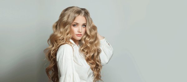 Длинные светлые волосы, Светлые волосы, Кудрявые волосы