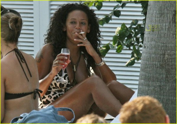 Melanie brown, Мелани браун, Мелани браун мулат