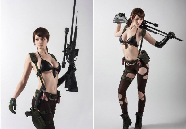 Таинственная Стефани Джустен как актриса Молчунья MGS