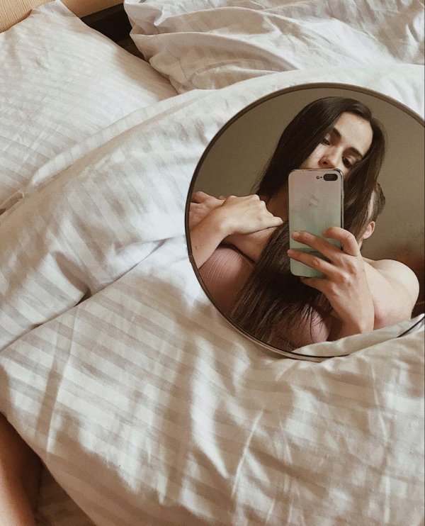 Селфи идеи, Селфи на кровати, Фотосессия в спальне