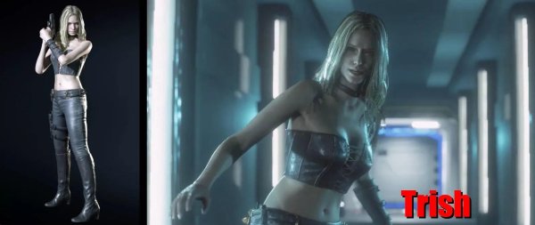 Героиня Джилл Валентайн в ремейке Resident Evil 3