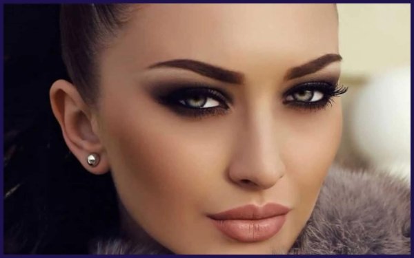 Смоки айс макияж, Макияж глаз смоки, Вечерний макияж для брюнеток
