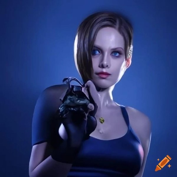 Очаровательная Jill Valentine в ремейке