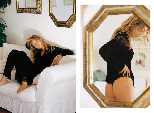 Female fashion model