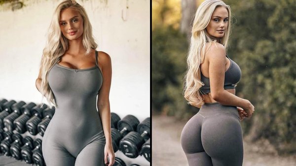 Шведская фитнес модель Анна Нистром