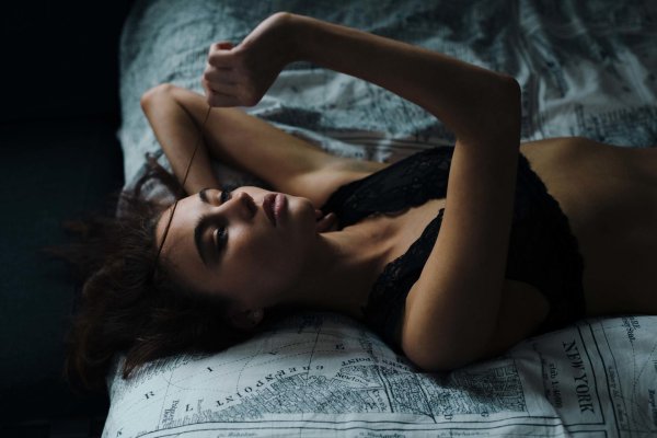 Фотосессии в белье, Модели, Брюнетка