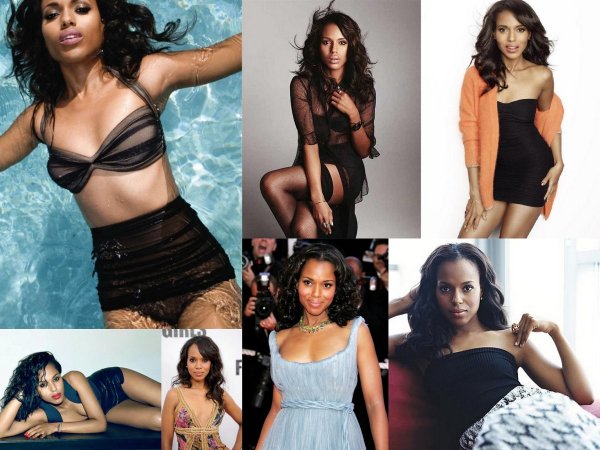 Керри вашингтон, Керри вашингтон горячие, Kerry washington