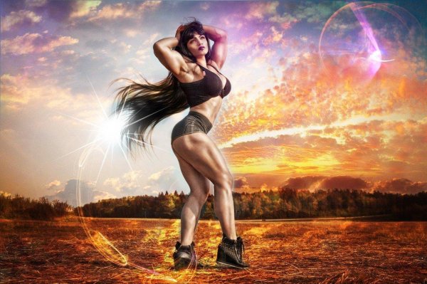 Наталья ковалева ifbb pro, Накаченная женщина, Девушка
