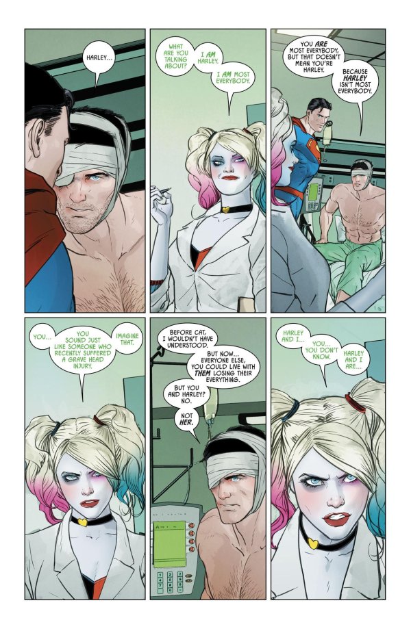 Nightwing и Harley Quinn в комиксной любви