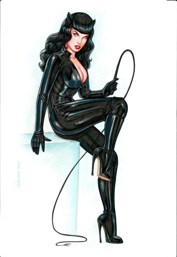 Загадочная Селина Кайл Catwoman комикс