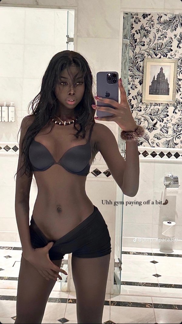 Nyla lueeth, Чернокожая модель amira west, Негритянка модель