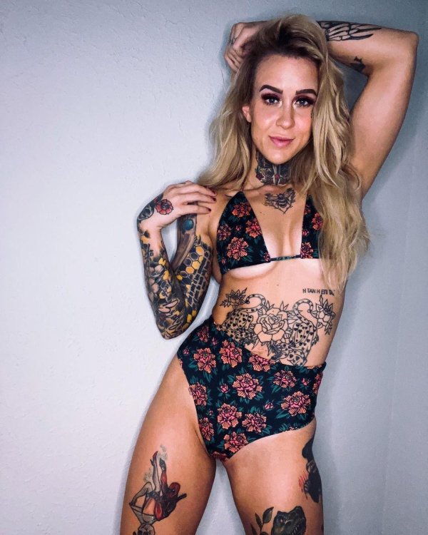 Тэйлор старлинг, Девушки с татуировками, Тату модель madison skye