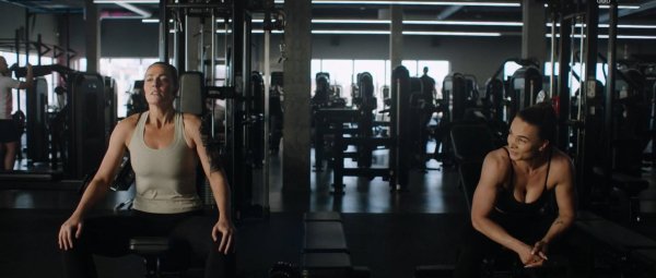 В тренажерном зале, Фитнес для женщин, Тренировка фитнес