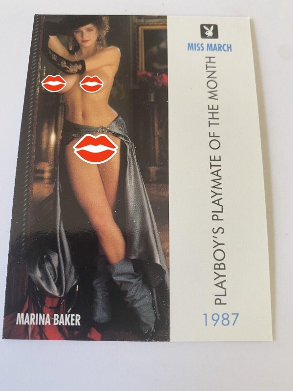 Marina baker, Плейбой, Playboy centerfold