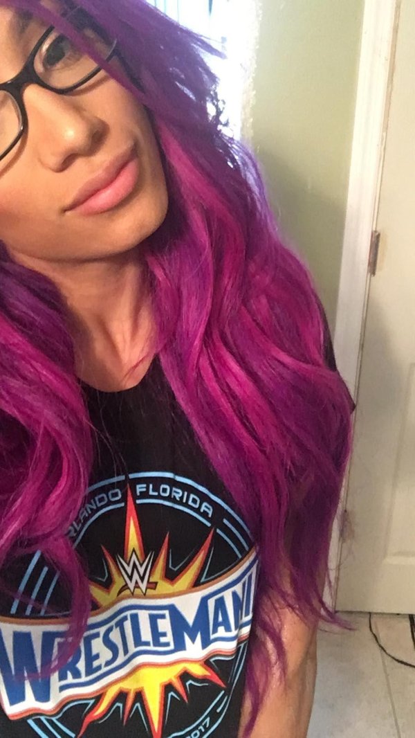 Чемпионская красота Саши Бэнкс в WWE