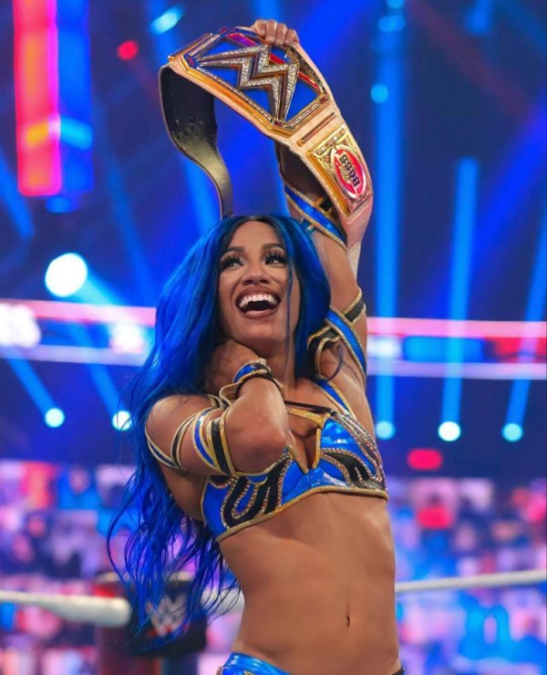 Горячая Саша Бэнкс в WWE