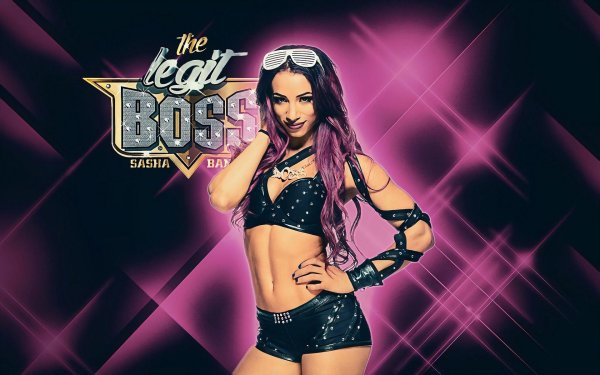 Обольстительная Саша Бэнкс в WWE