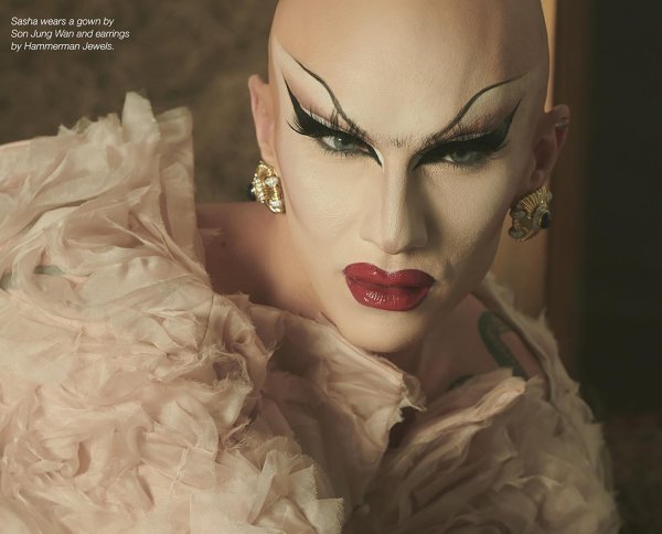 Sasha velour, Драг квин макияж, Макияж королевы
