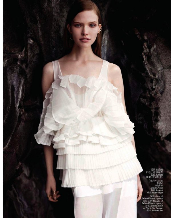 Саша лусс vogue